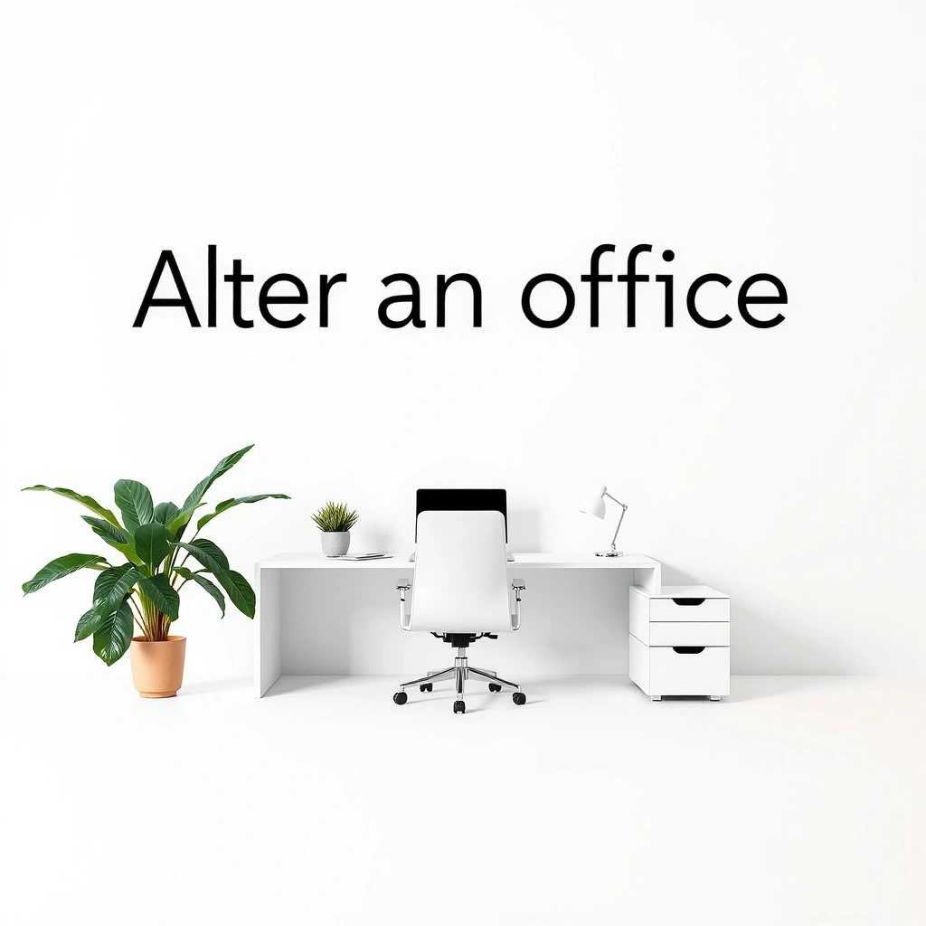 After: Clean office